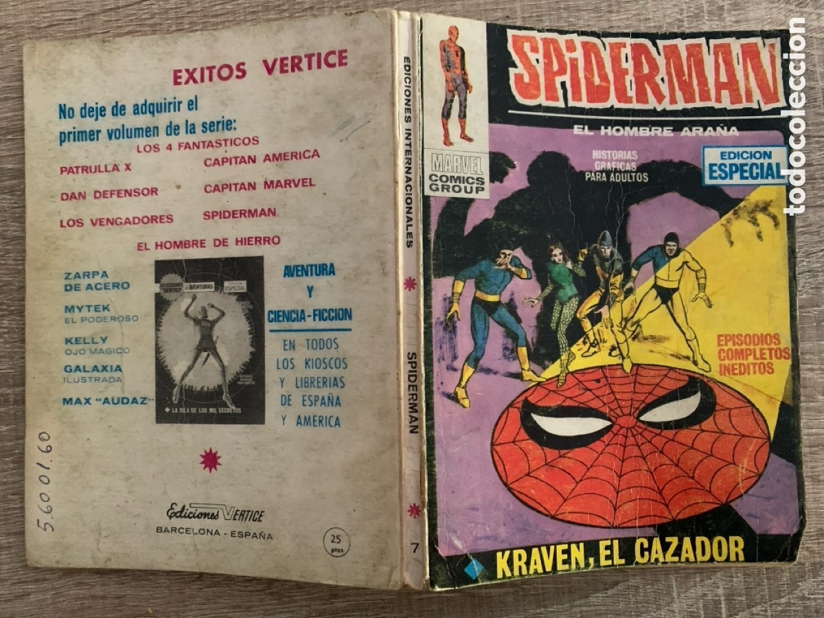 C&oacute;mics: Spiderman , taco 7 .vertice 128 paginas - Foto 3