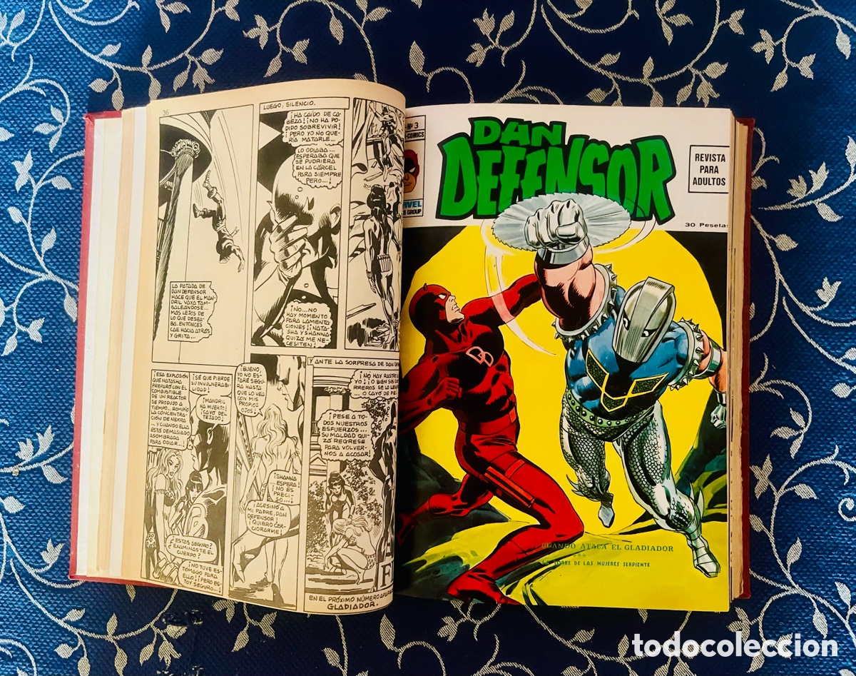 C&oacute;mics: COLECCI&Oacute;N DAN DEFENSOR, 5 N&Uacute;MEROS COMPLETA+2 NUMEROS M&Aacute;S, (EDITORIAL VERTICE), VOL 2!!! - Foto 1