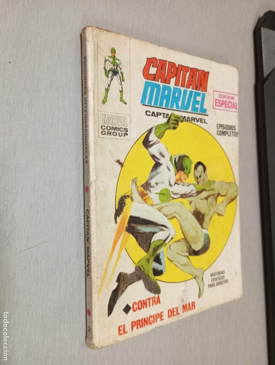 C&oacute;mics: CAPIT&Aacute;N MARVEL N&ordm; 2: CONTRA EL PR&Iacute;NCIPE DEL MAR / V&Eacute;RTICE TACO - Foto 1