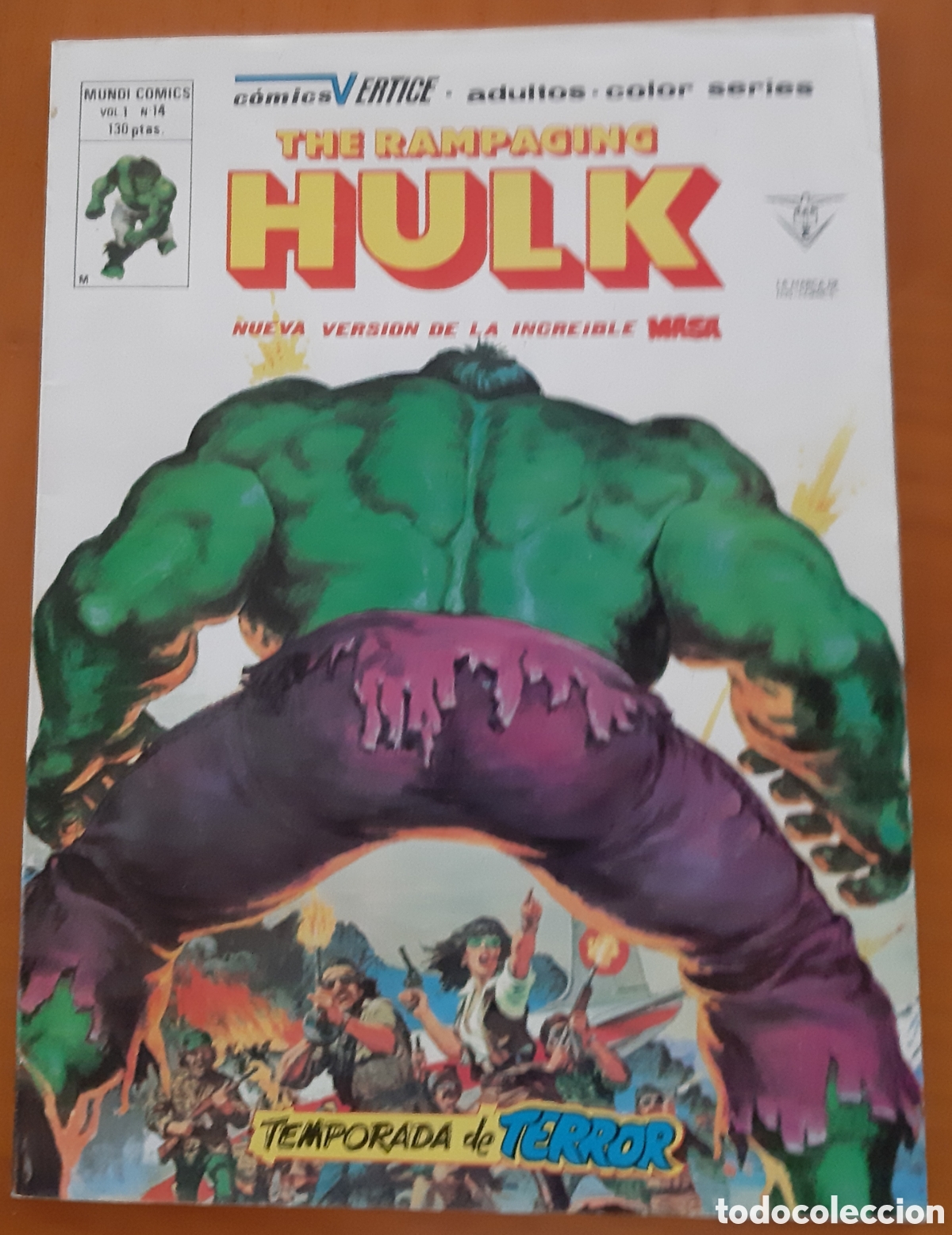C&oacute;mics: C&oacute;mic Hulk Vertice. A&ntilde;o 1980 - Foto 1