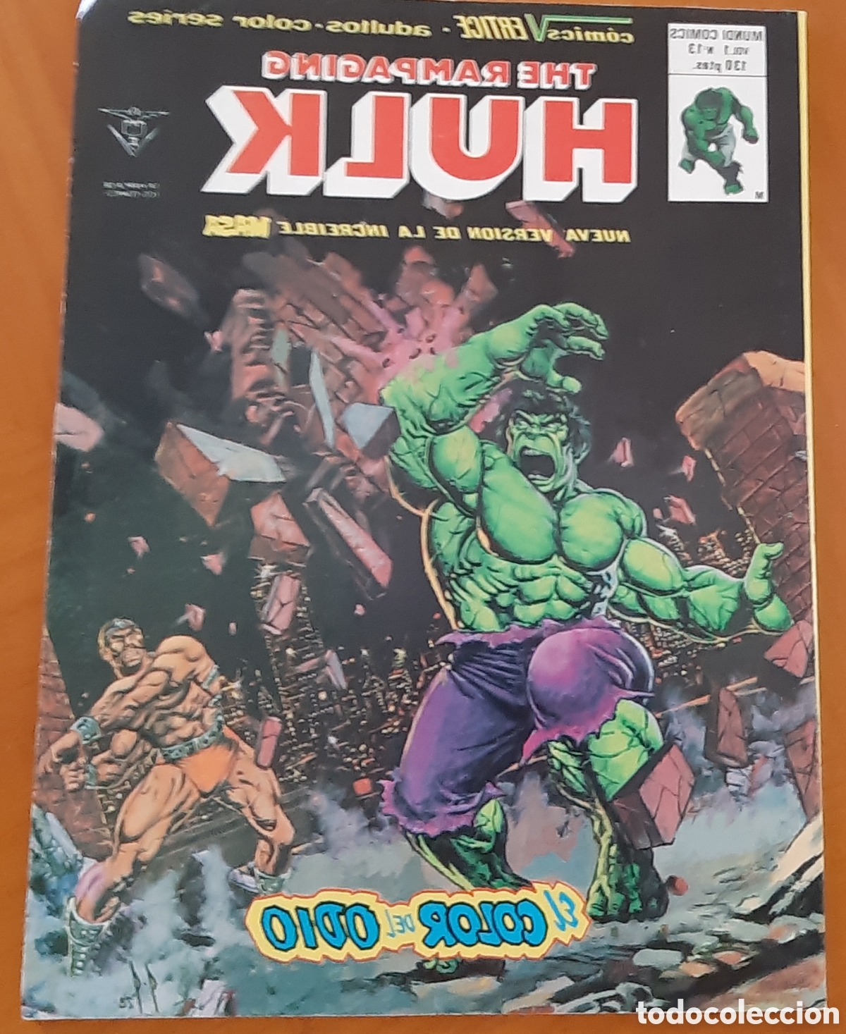 C&oacute;mics: C&oacute;mic Hulk Vertice. A&ntilde;o 1980. N&uacute;mero 13 - Foto 1
