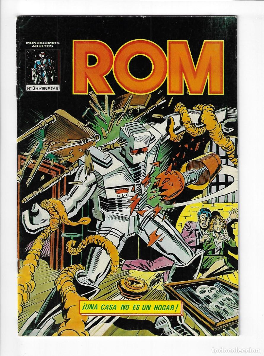 C&oacute;mics: V&eacute;rtice. Rom. 3. Mantlo. Buscema. - Foto 1