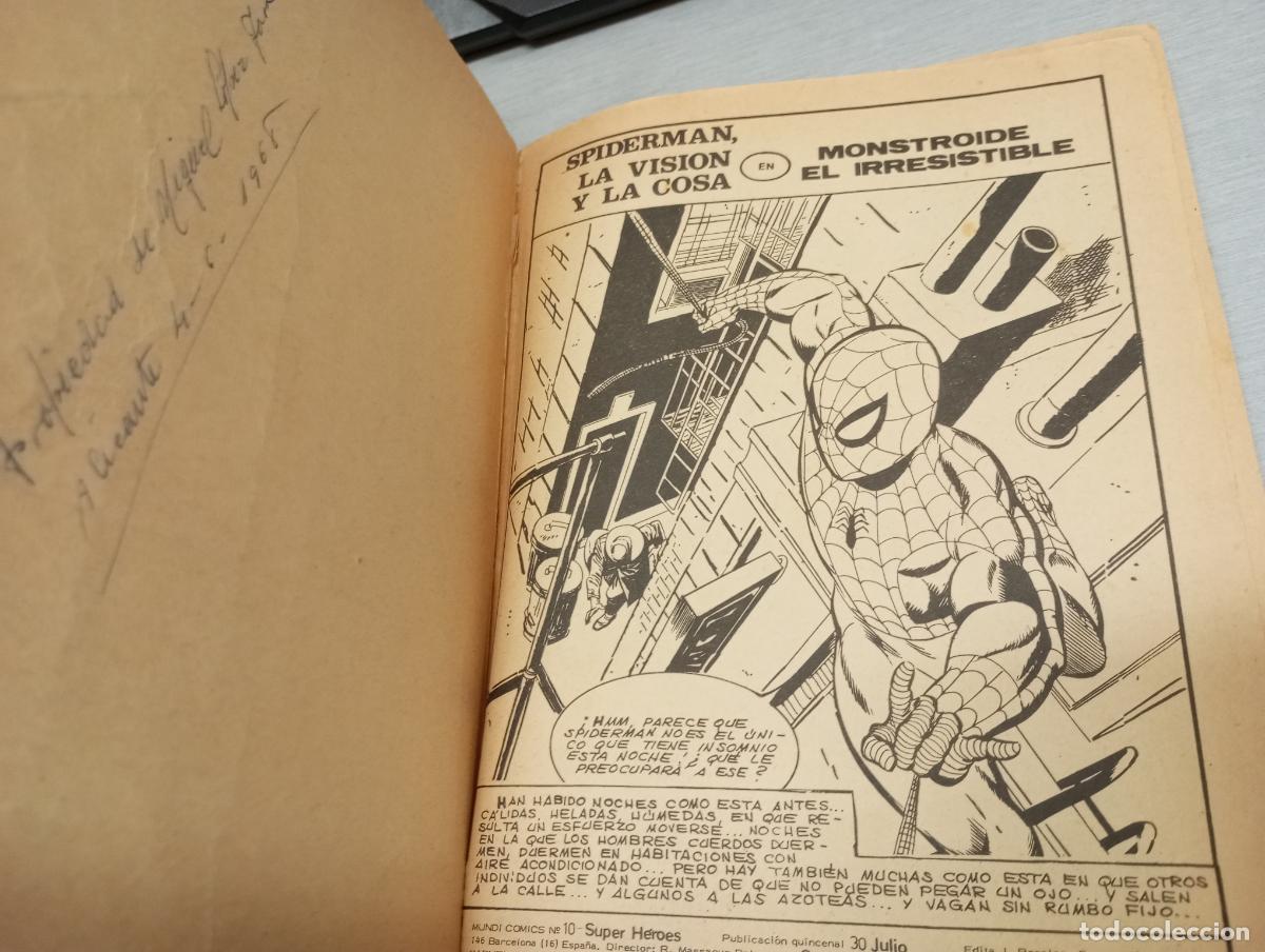 C&oacute;mics: S&Uacute;PER H&Eacute;ROES N&ordm; 10: SPIDER-MAN Y LA VISI&Oacute;N / V&Eacute;RTICE TACO - Foto 3
