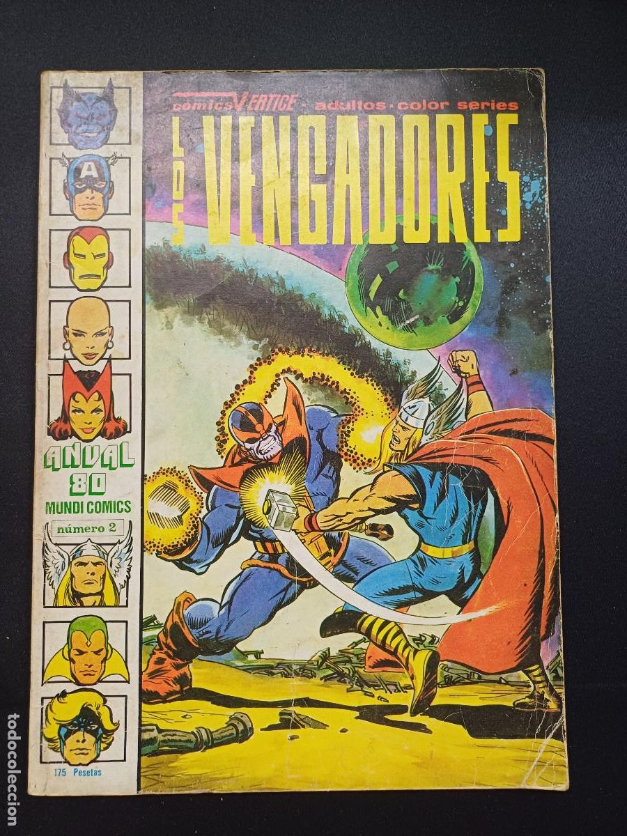 C&oacute;mics: LOS VENGADORES/ANUAL 80 VERTICE N&ordm;2. - Foto 1