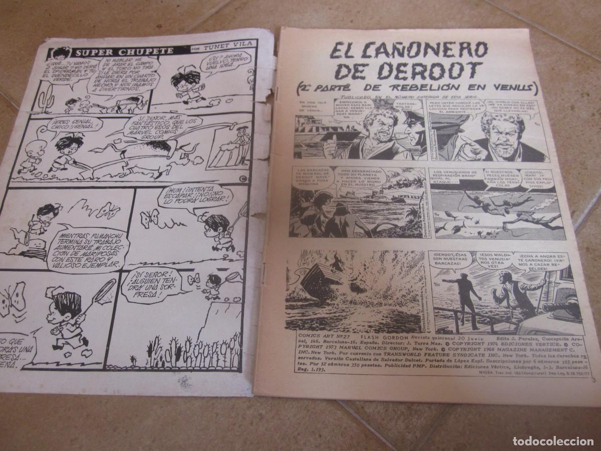 C&oacute;mics: FLASH GORDON V.1 - N&ordm; 27 - VERTICE 1974 - Foto 2
