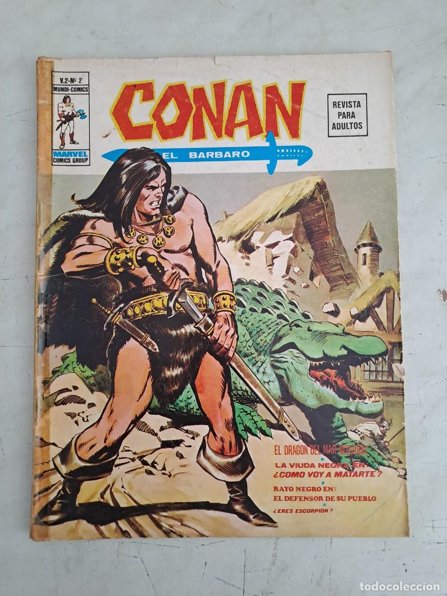 C&oacute;mics: Conan el b&aacute;rbaro 2 V-2, V&eacute;rtice en buen estado - Foto 1