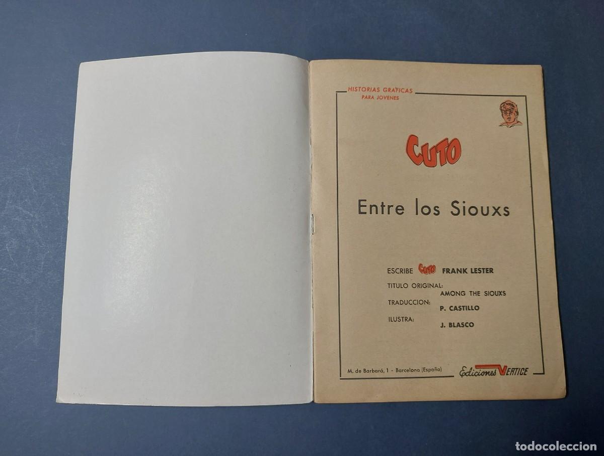 C&oacute;mics: Cuto N&ordm; 2 Grapa Ediciones Vertice 1965 - Foto 2