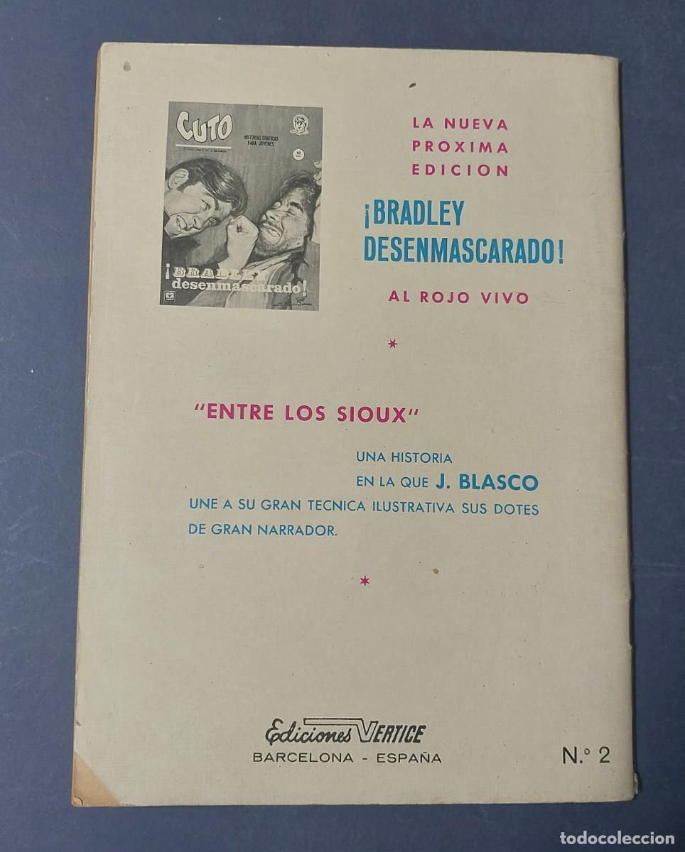 C&oacute;mics: Cuto N&ordm; 2 Grapa Ediciones Vertice 1965 - Foto 3