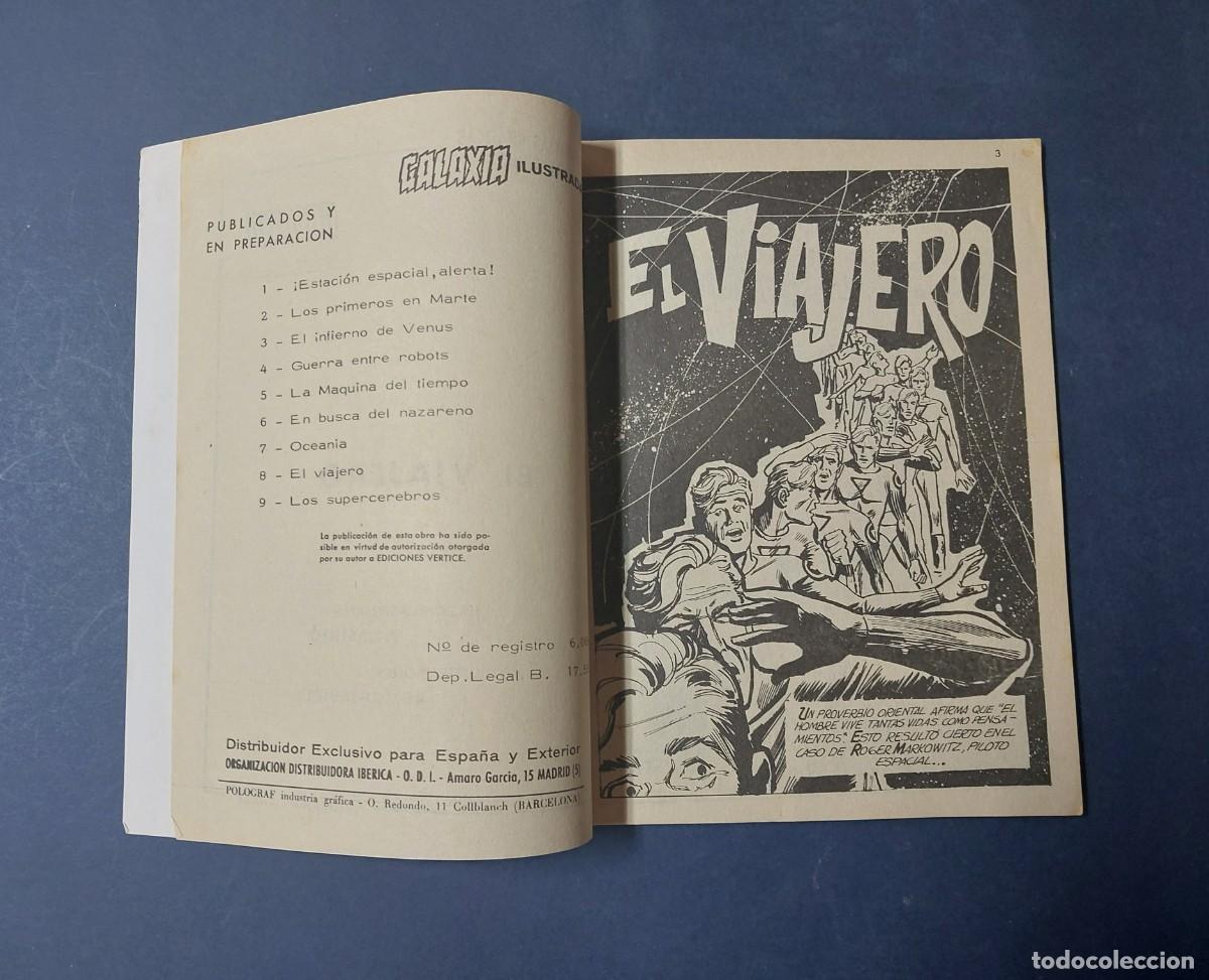 C&oacute;mics: Galaxia Ilustrada N&ordm; 8 Grapa Ediciones V&eacute;rtice 1965 - Foto 2