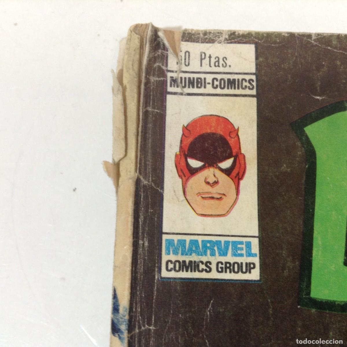 C&oacute;mics: DAN DEFENSOR: LA HUIDA DE TORPEDO - EDICION ESPACIAL 1977 **MARVEL - MUNDI COMICS VERTICE** - Foto 3