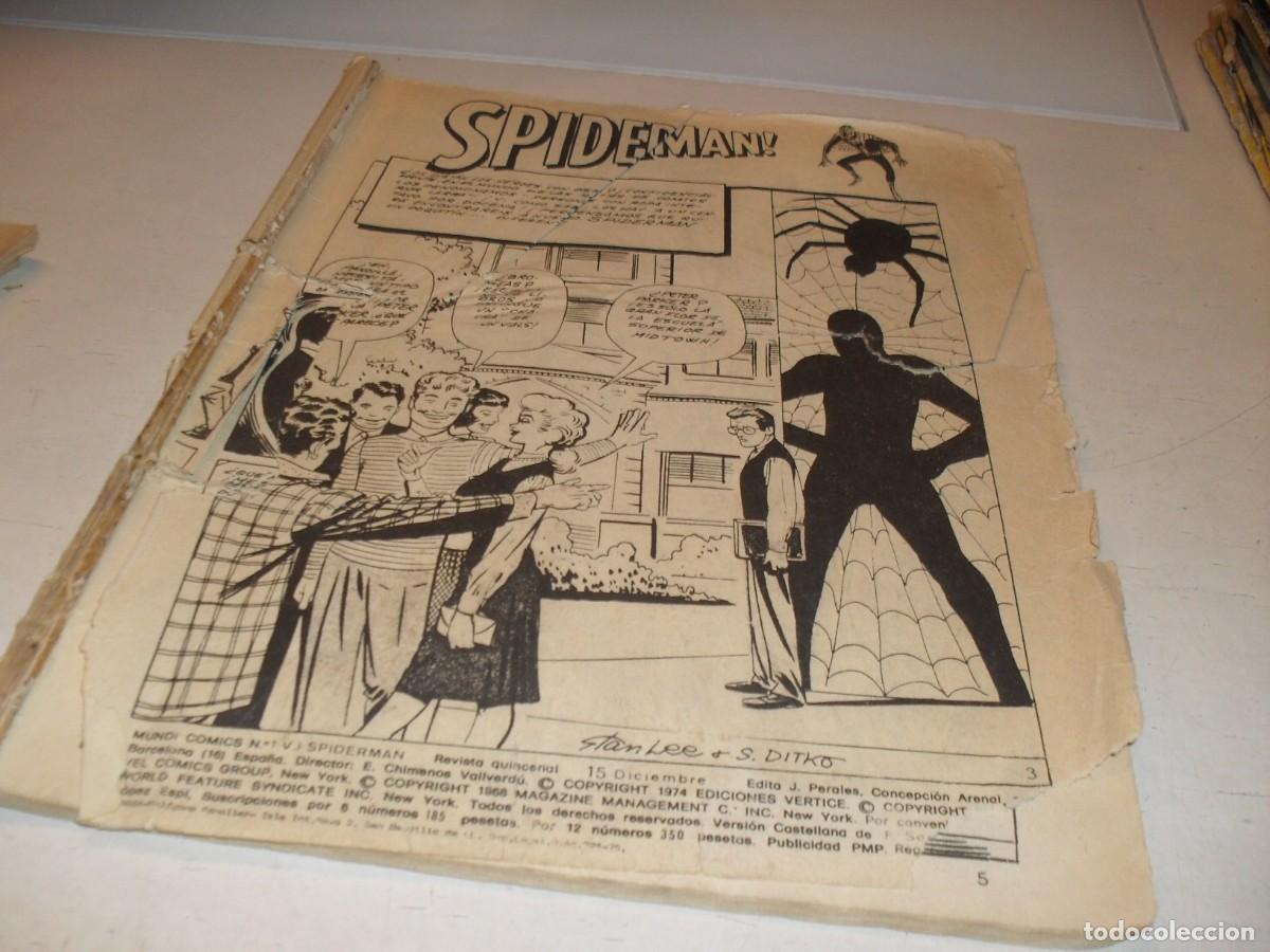 C&oacute;mics: SPIDERMAN VOL 3,N&ordm; 1,EL PRIMERO.VERTICE,1975 - Foto 1