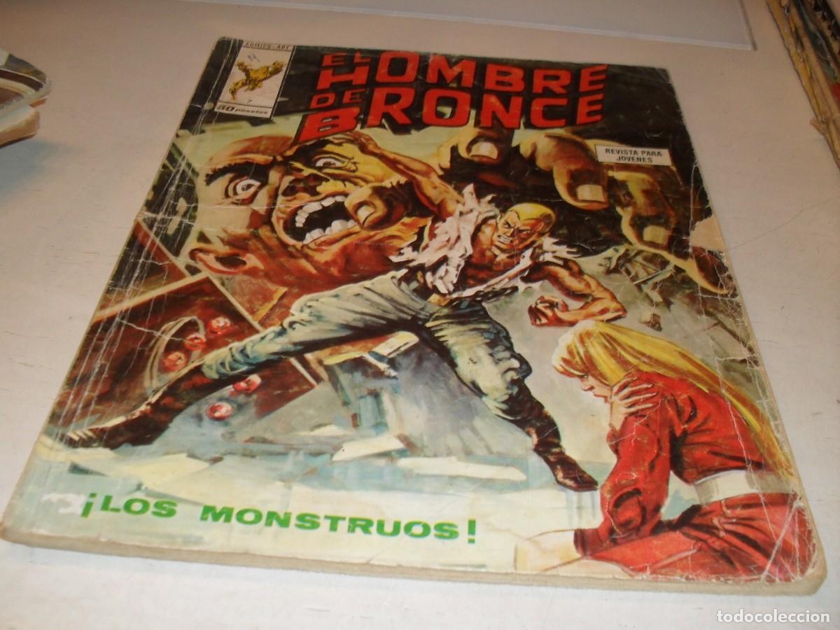 C&oacute;mics: EL HOMBRE DE BRONCE N&ordm; 7 LOS MONSTRUOS&iexcl;&iexcl;,(DE 9).VERTICE,1976 - Foto 1