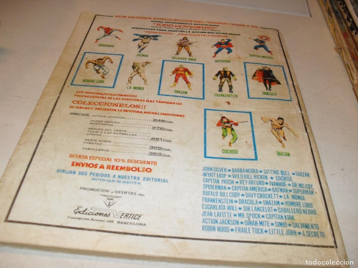 C&oacute;mics: EL HOMBRE DE BRONCE N&ordm; 7 LOS MONSTRUOS&iexcl;&iexcl;,(DE 9).VERTICE,1976 - Foto 3
