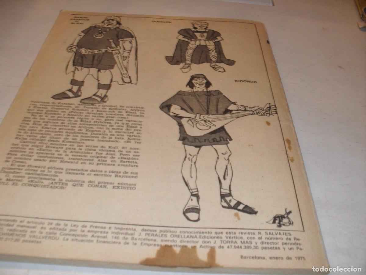 C&oacute;mics: RELATOS SALVAJES N&ordm; 5 CONAN,CON COMPLEMENTO DE BLACK MARK,(DE 84).VERTICE,1975 - Foto 3
