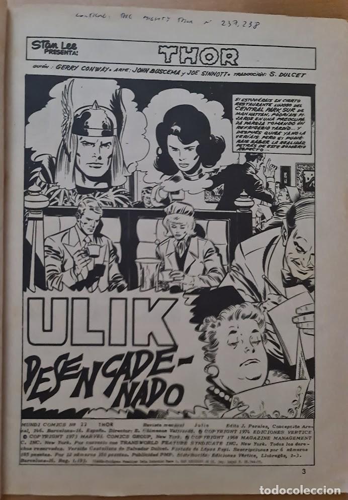 C&oacute;mics: THOR VOL 2, 22. ULIK DESENCADENADO. VERTICE - Foto 2