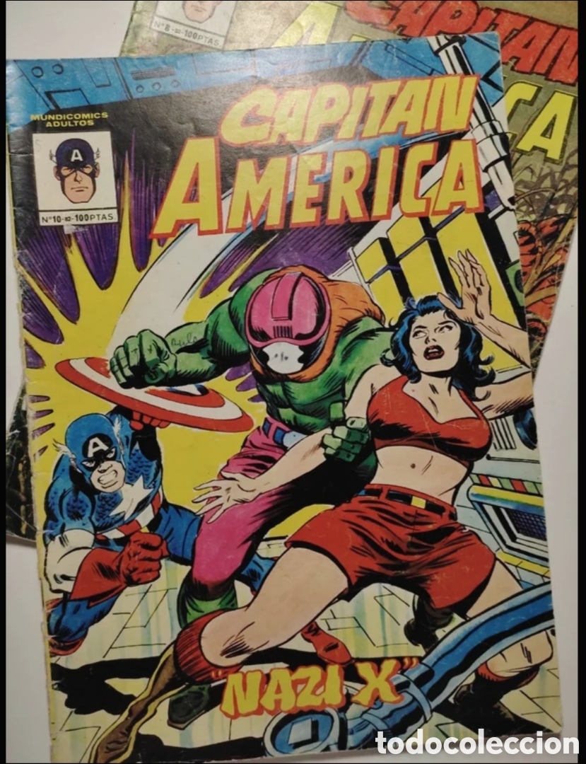 C&oacute;mics: 2 comic capit&aacute;n Am&eacute;rica ediciones vertice - Foto 2