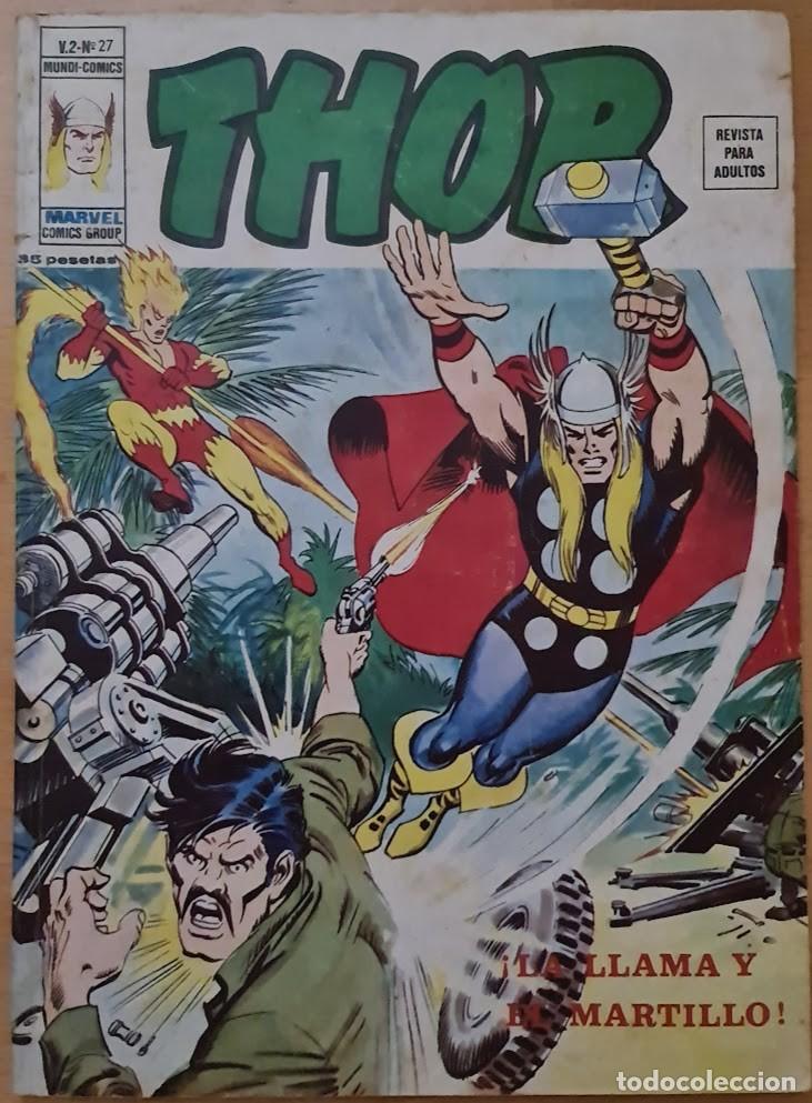 C&oacute;mics: THOR VOL 2, 27. LA LLAMA Y EL MARTILLO. VERTICE - Foto 1