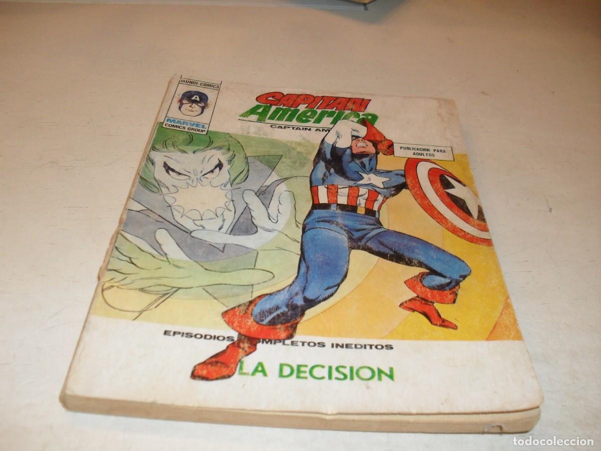 C&oacute;mics: CAPITAN AMERICA N&ordm; 36 LA DECISION,ULTIMO N&ordm;,(DE 36).VERTICE,1969 - Foto 1