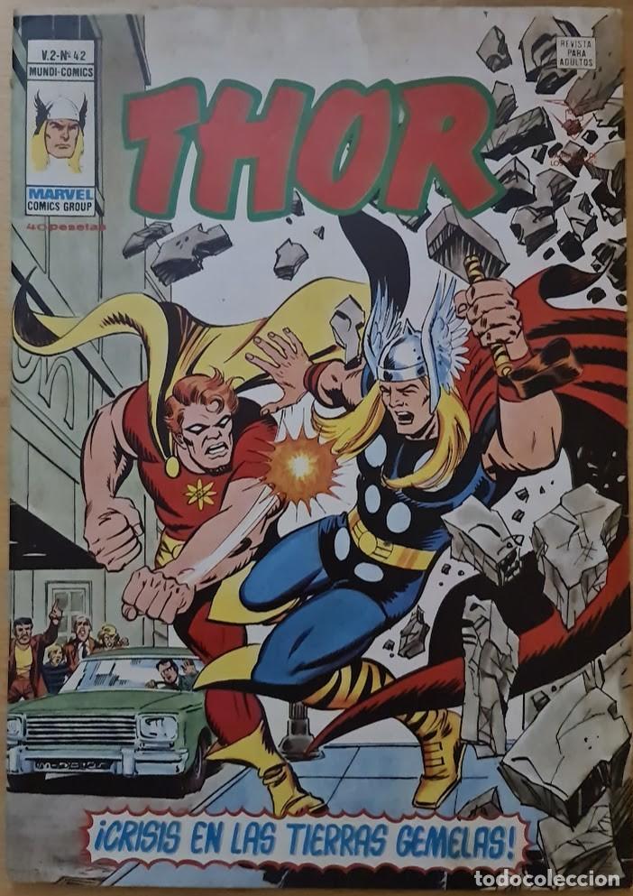 C&oacute;mics: THOR 2 VOL 2, 42. CRISIS EN LAS TIERRAS GEMELAS. VERTICE - Foto 1