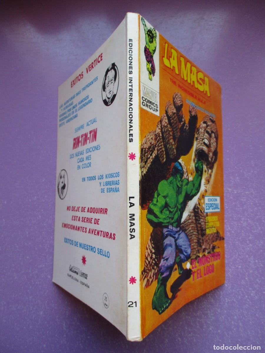 C&oacute;mics: LA MASA 21 VERTICE VOLUMEN 1 &iexcl;&iexcl;&iexcl;&iexcl; EXCELENTE ESTADO !!!! - Foto 3