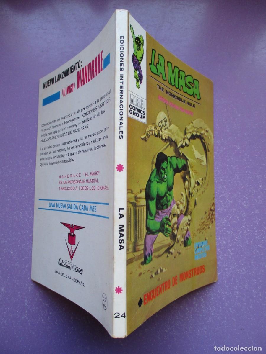 C&oacute;mics: LA MASA 24 VERTICE VOLUMEN 1 &iexcl;&iexcl;&iexcl;&iexcl; EXCELENTE ESTADO !!!! - Foto 3