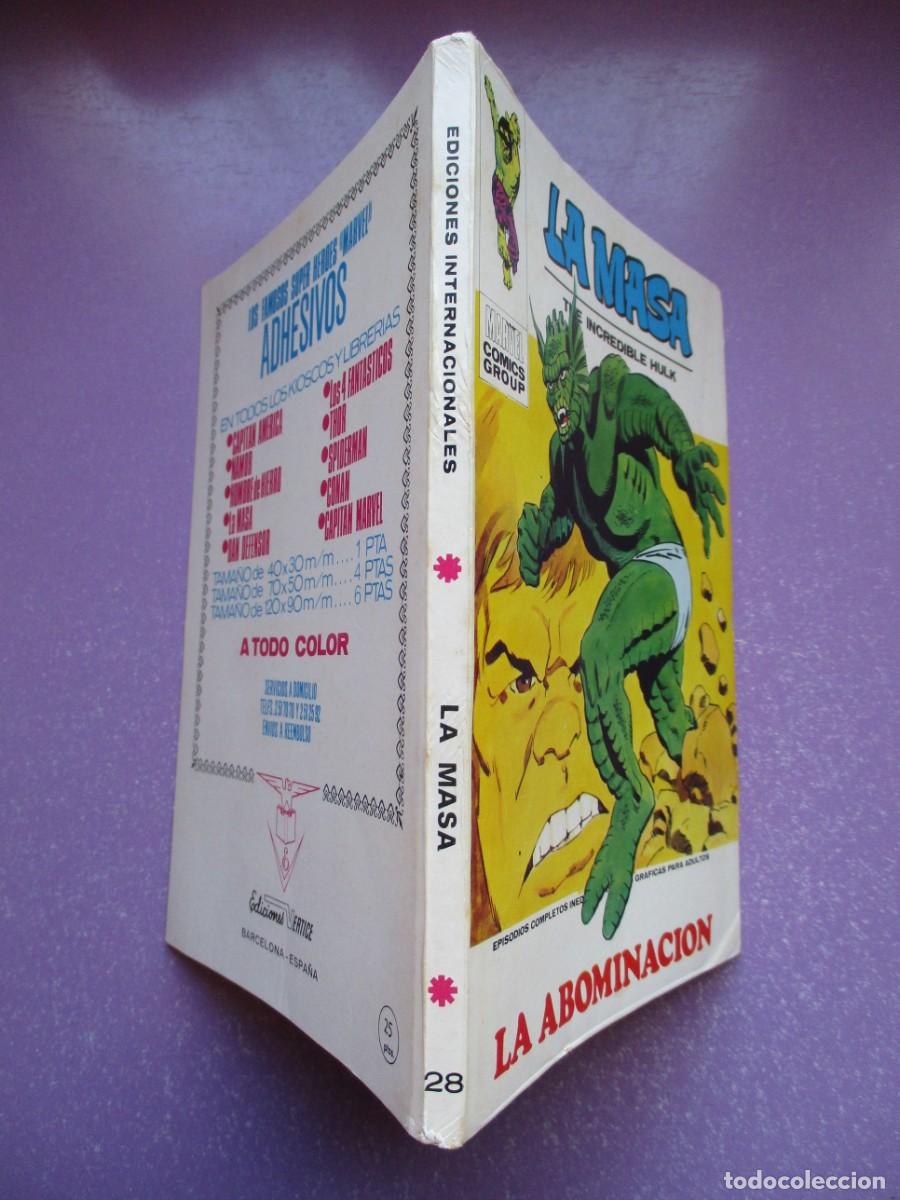 C&oacute;mics: LA MASA 28 VERTICE VOLUMEN 1 &iexcl;&iexcl;&iexcl;&iexcl; EXCELENTE ESTADO !!!! - Foto 3