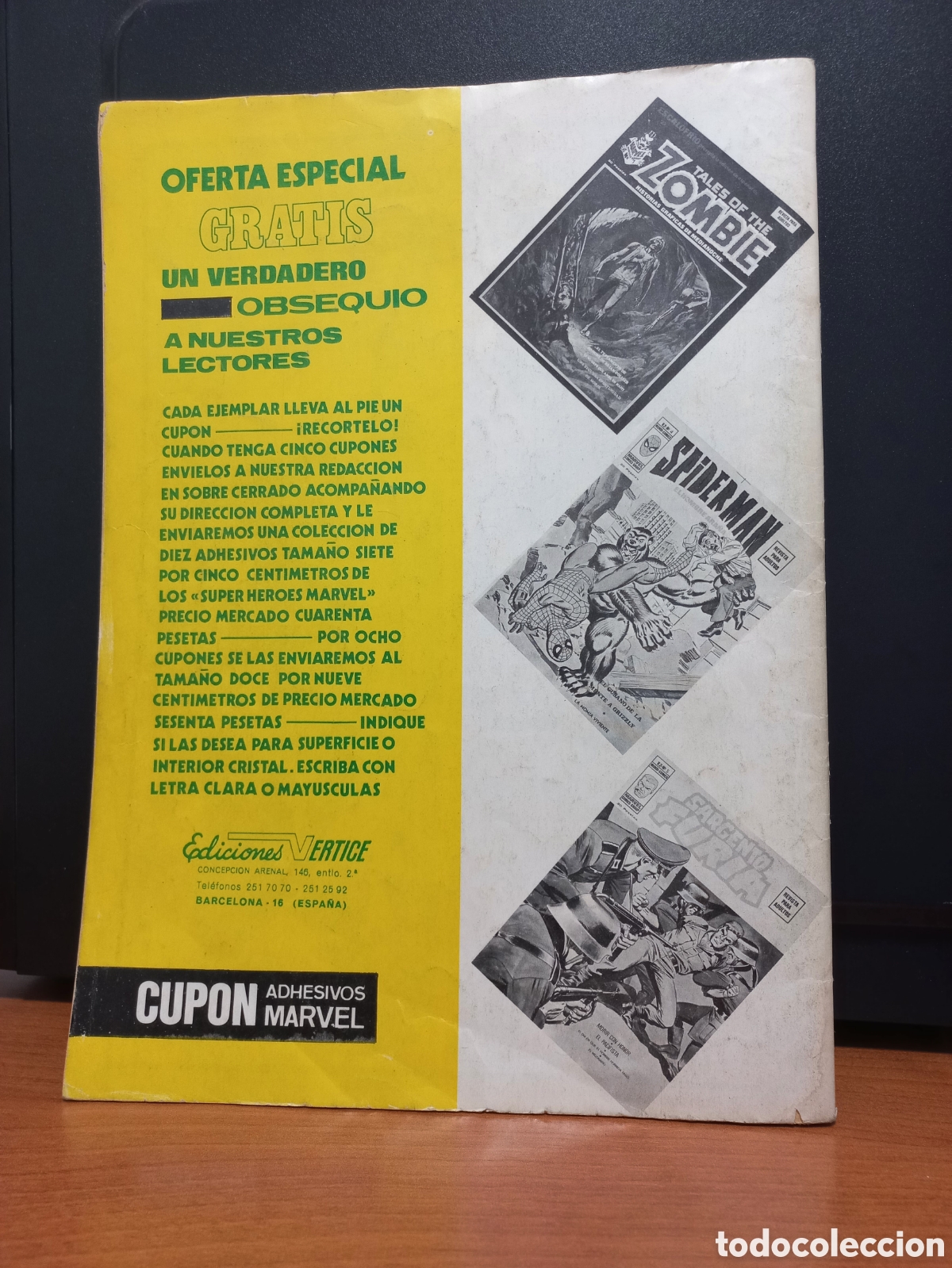 C&oacute;mics: Spiderman y el Capit&aacute;n Am&eacute;rica V 2 N 8 1ra edici&oacute;n - Foto 2