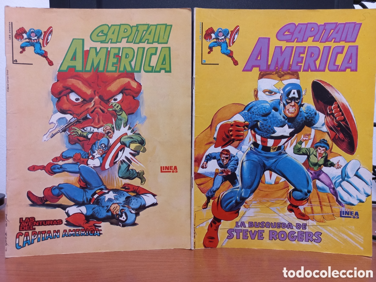 C&oacute;mics: Capit&aacute;n Am&eacute;rica 1 al 8 Ediciones Surco - Foto 2