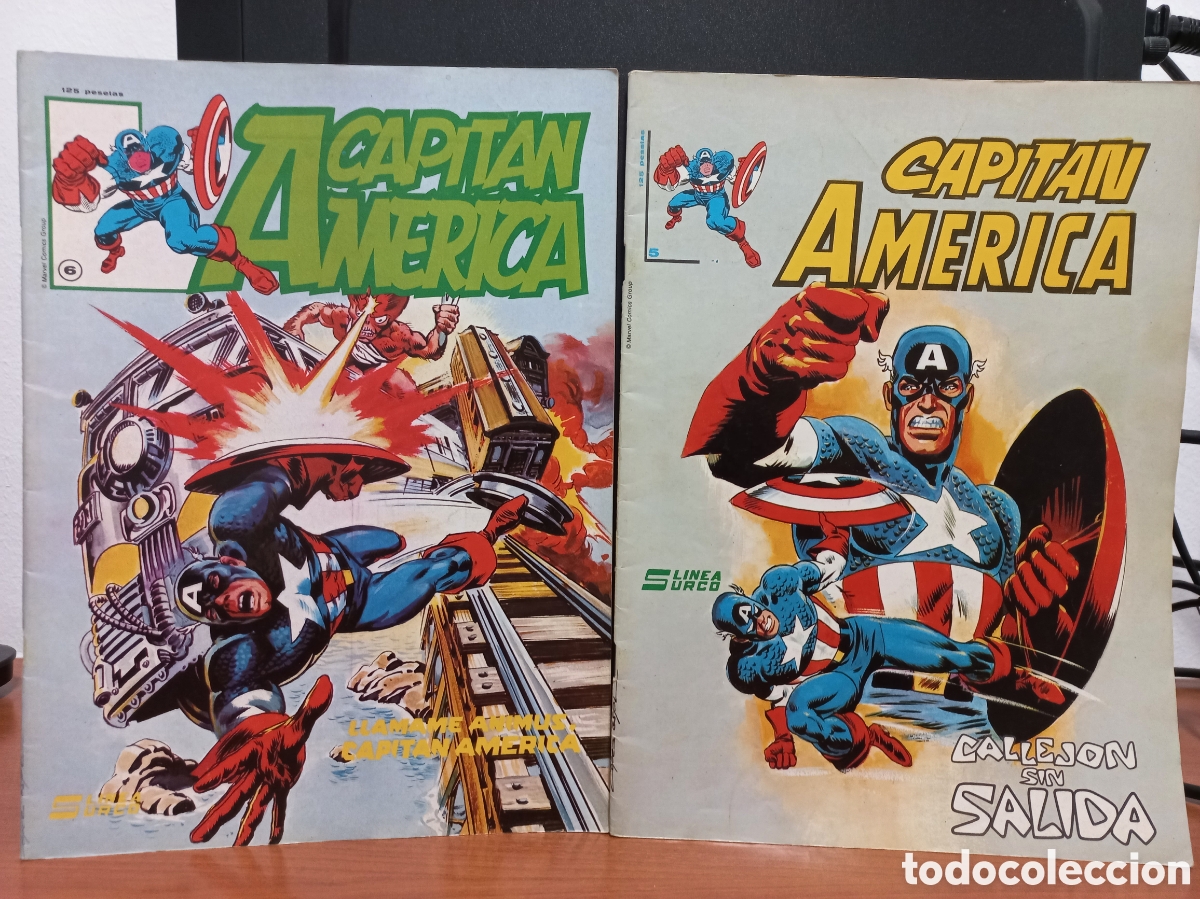 C&oacute;mics: Capit&aacute;n Am&eacute;rica 1 al 8 Ediciones Surco - Foto 3