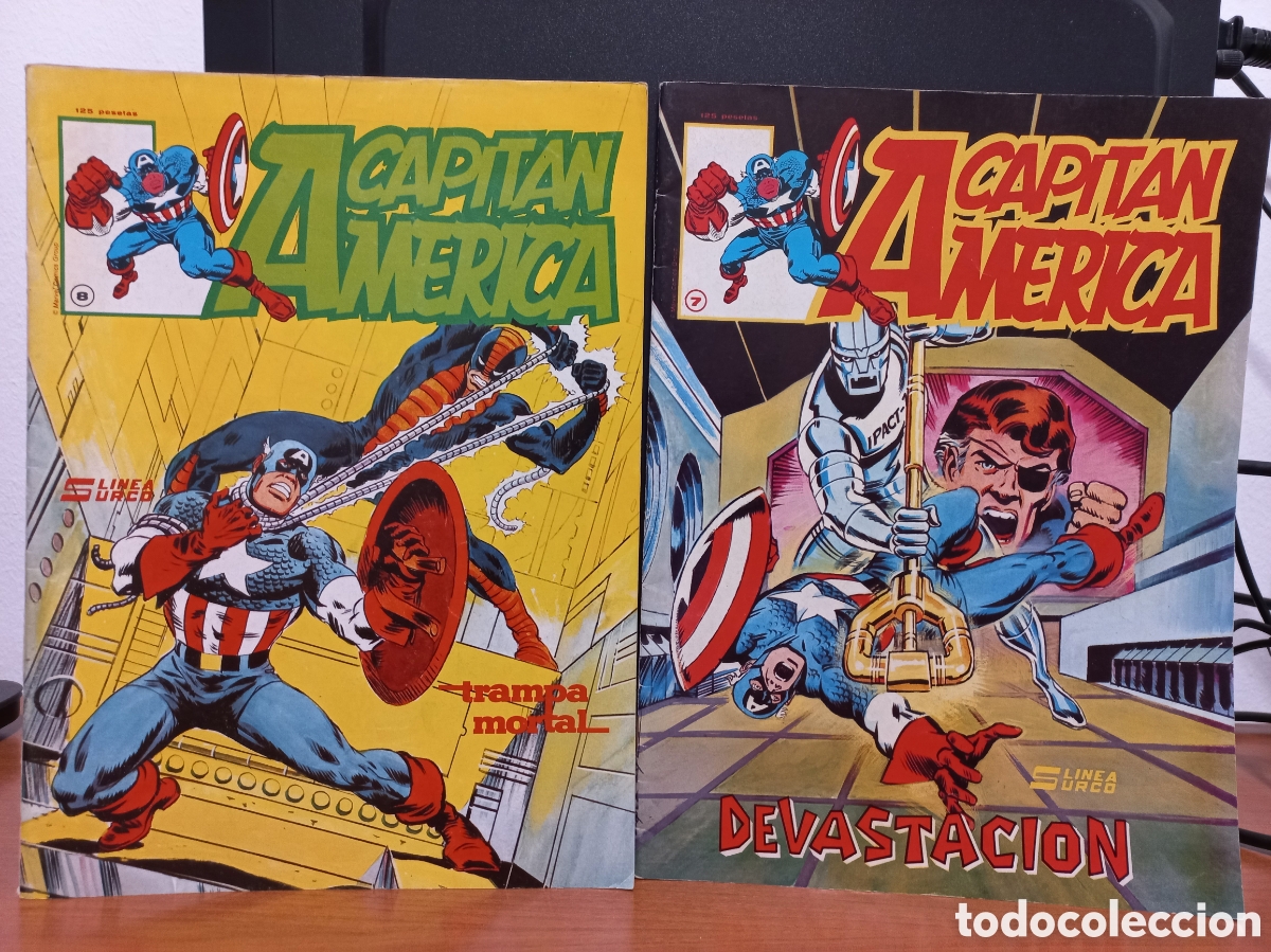 C&oacute;mics: Capit&aacute;n Am&eacute;rica 1 al 8 Ediciones Surco - Foto 4