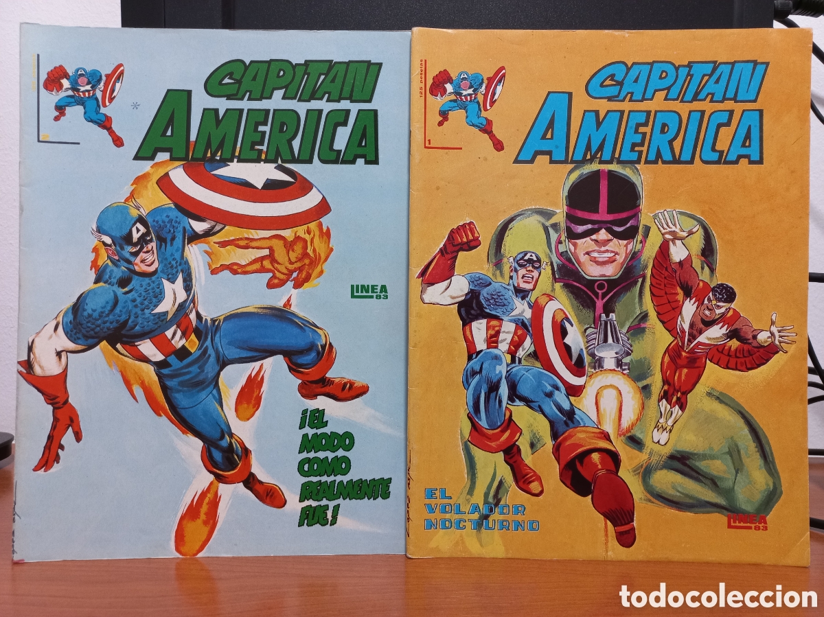C&oacute;mics: Capit&aacute;n Am&eacute;rica 1 al 8 Ediciones Surco - Foto 1