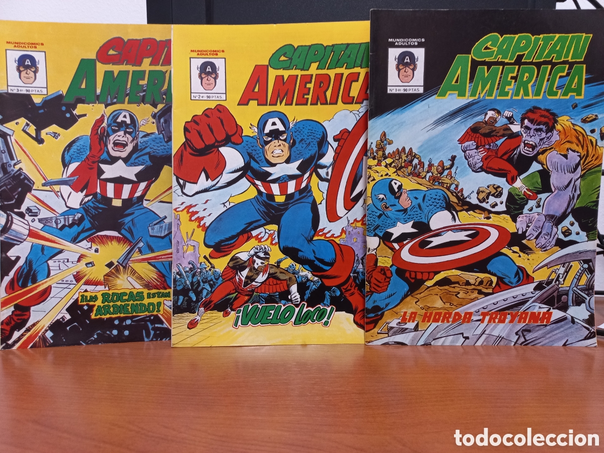 C&oacute;mics: Capit&aacute;n Am&eacute;rica 1 al 9 (de 10) - Foto 1