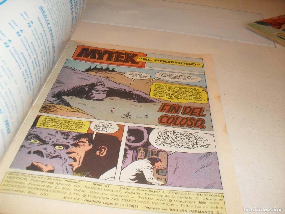C&oacute;mics: MYTEK EL PODEROSO N&ordm; 2 FIN DEL COLOSO,EN COLOR,(DE 5).VERTICE,1981 - Foto 2