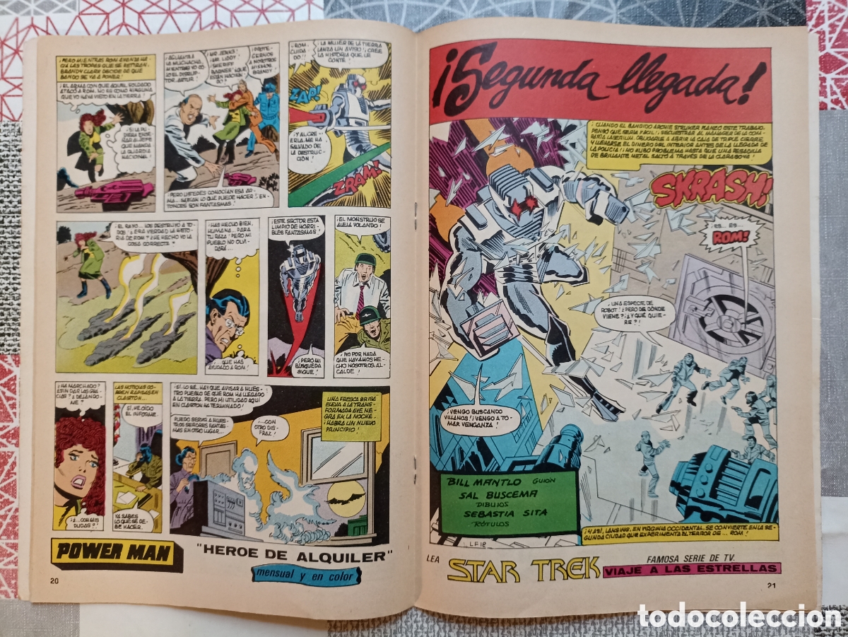 C&oacute;mics: ROM (COLECCI&Oacute;N COMPLETA) N&deg;1, 2, 3, 4 -MundiComics/Vertice- - Foto 4