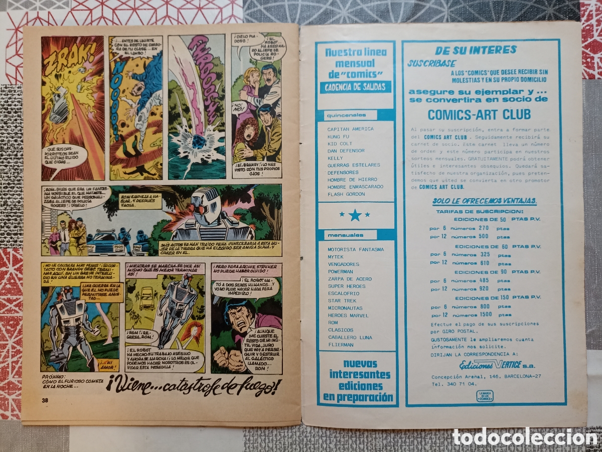 C&oacute;mics: ROM (COLECCI&Oacute;N COMPLETA) N&deg;1, 2, 3, 4 -MundiComics/Vertice- - Foto 5