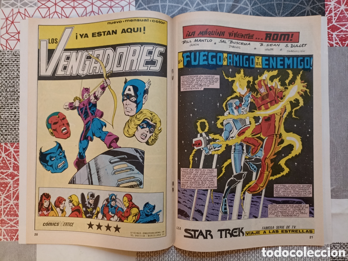 C&oacute;mics: ROM (COLECCI&Oacute;N COMPLETA) N&deg;1, 2, 3, 4 -MundiComics/Vertice- - Foto 9