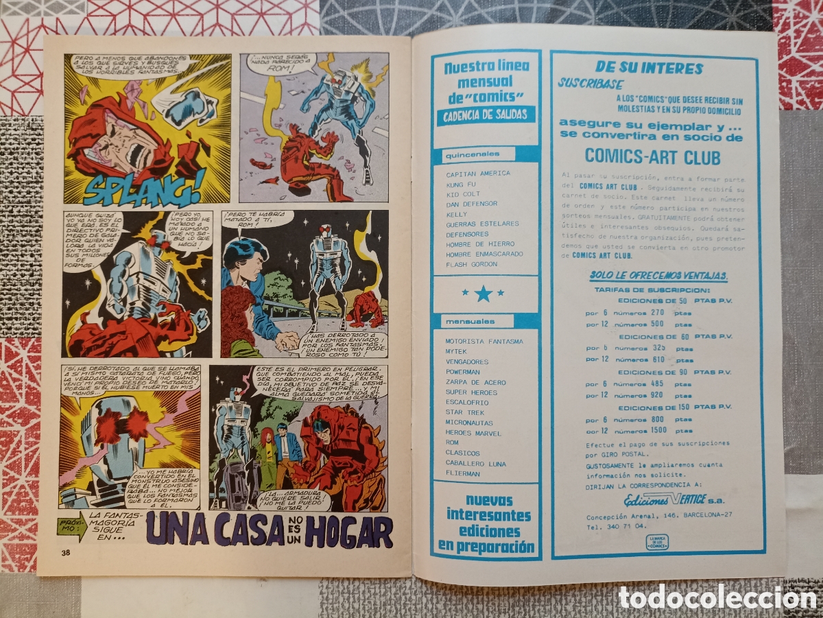 C&oacute;mics: ROM (COLECCI&Oacute;N COMPLETA) N&deg;1, 2, 3, 4 -MundiComics/Vertice- - Foto 10