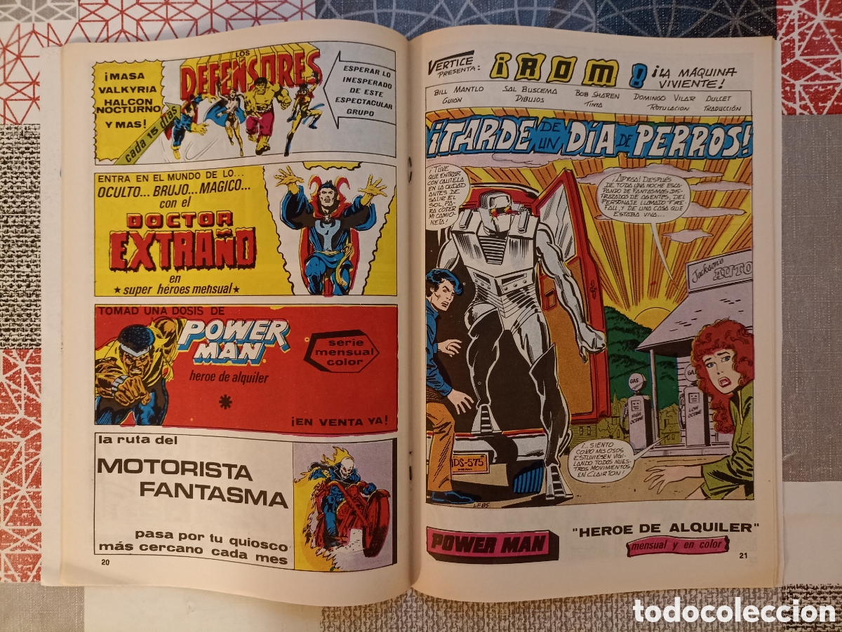 C&oacute;mics: ROM (COLECCI&Oacute;N COMPLETA) N&deg;1, 2, 3, 4 -MundiComics/Vertice- - Foto 14