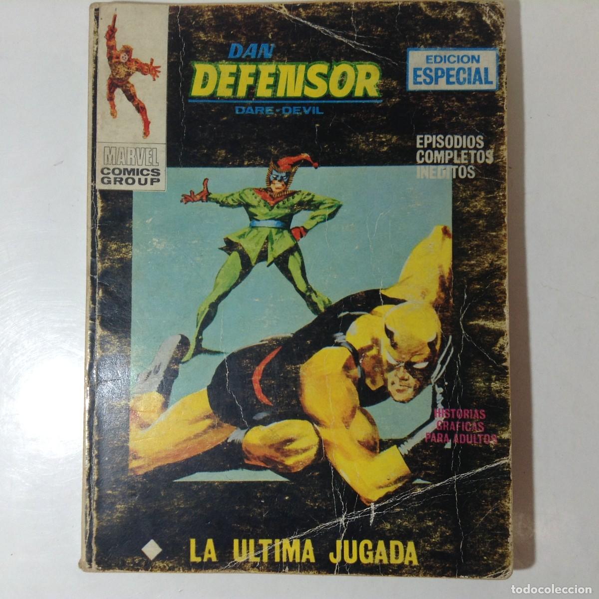 C&oacute;mics: DAN DEFENSOR VERTICE VOL. 1 N&ordm; 18: LA ULTIMA JUGADA*** EDICIONES VERTICE V-1*** - Foto 1