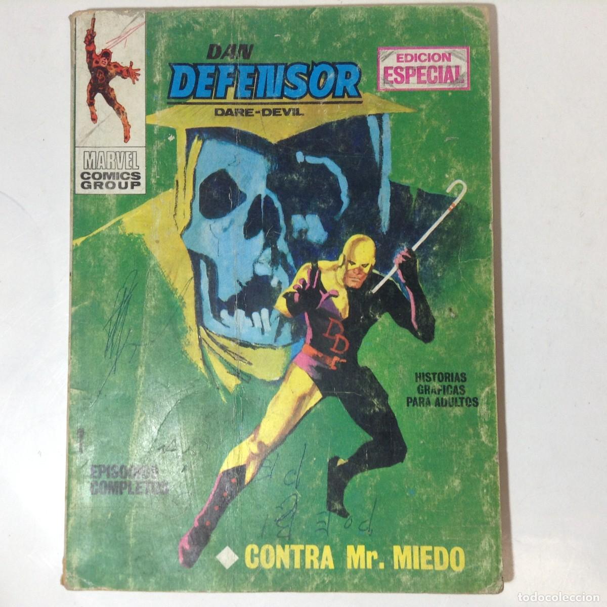 C&oacute;mics: DAN DEFENSOR VERTICE VOL. 1 N&ordm; 3: CONTRA MR. MIEDO*** EDICIONES VERTICE V-1*** - Foto 1