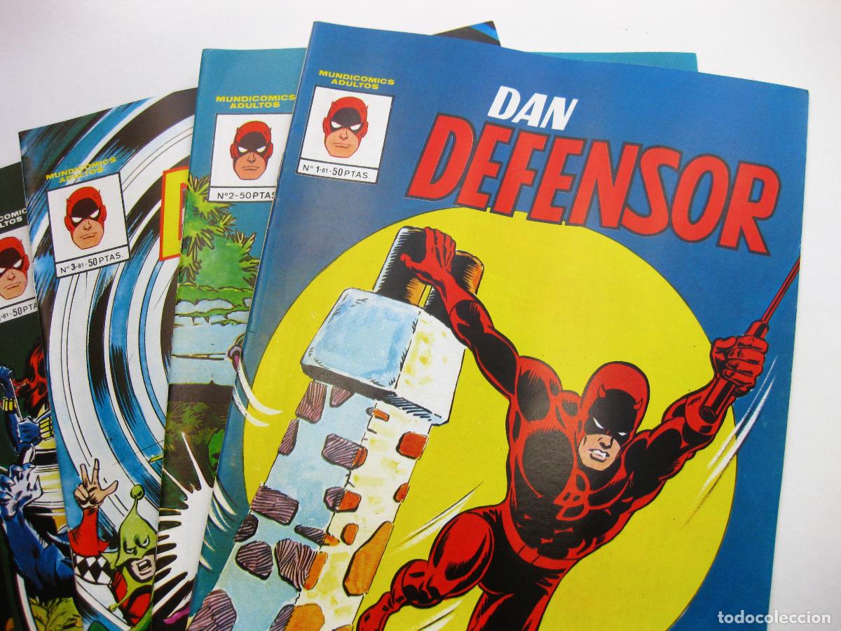 C&oacute;mics: COLECCI&Oacute;N COMPLETA DE COMICS DAN DEFENSOR. EDICIONES VERTICE. 1981. MUNDI COMICS. 1 2 3 4 5 6 7 8 9 - Foto 2