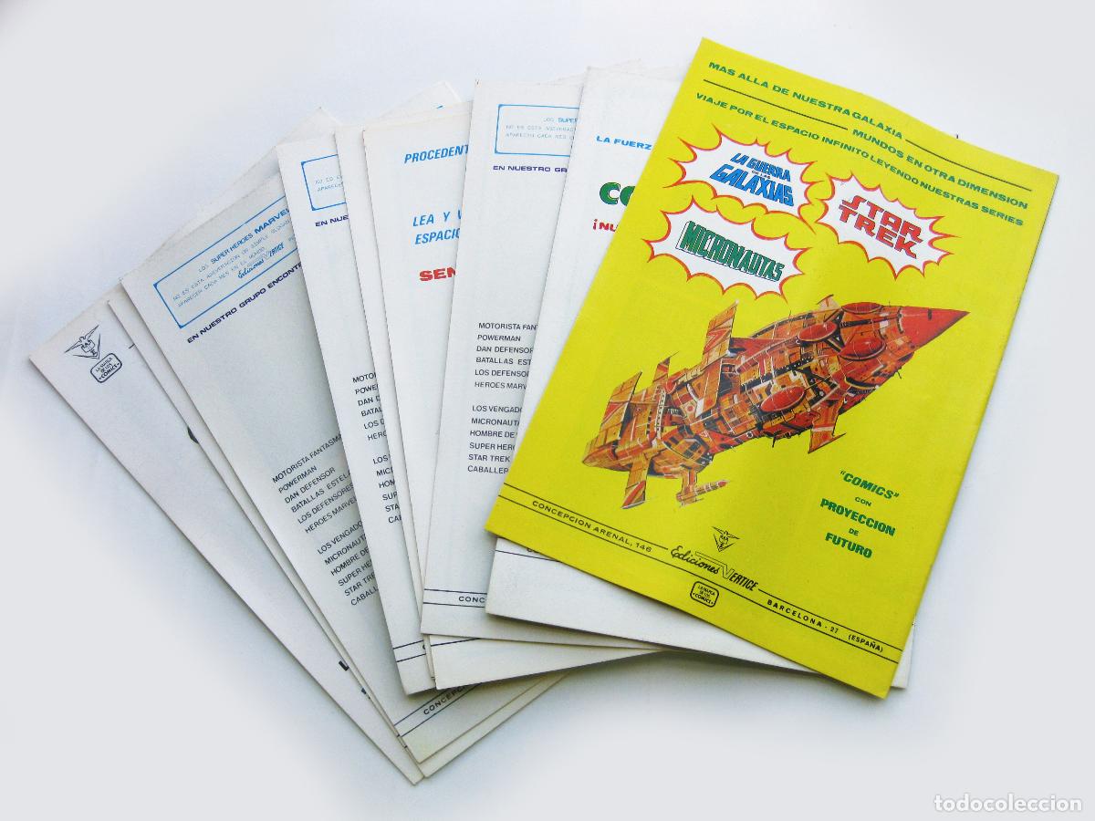 C&oacute;mics: COLECCI&Oacute;N COMPLETA DE COMICS DAN DEFENSOR. EDICIONES VERTICE. 1981. MUNDI COMICS. 1 2 3 4 5 6 7 8 9 - Foto 4