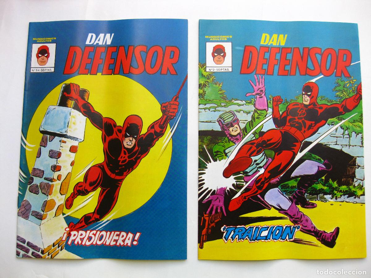 C&oacute;mics: COLECCI&Oacute;N COMPLETA DE COMICS DAN DEFENSOR. EDICIONES VERTICE. 1981. MUNDI COMICS. 1 2 3 4 5 6 7 8 9 - Foto 5