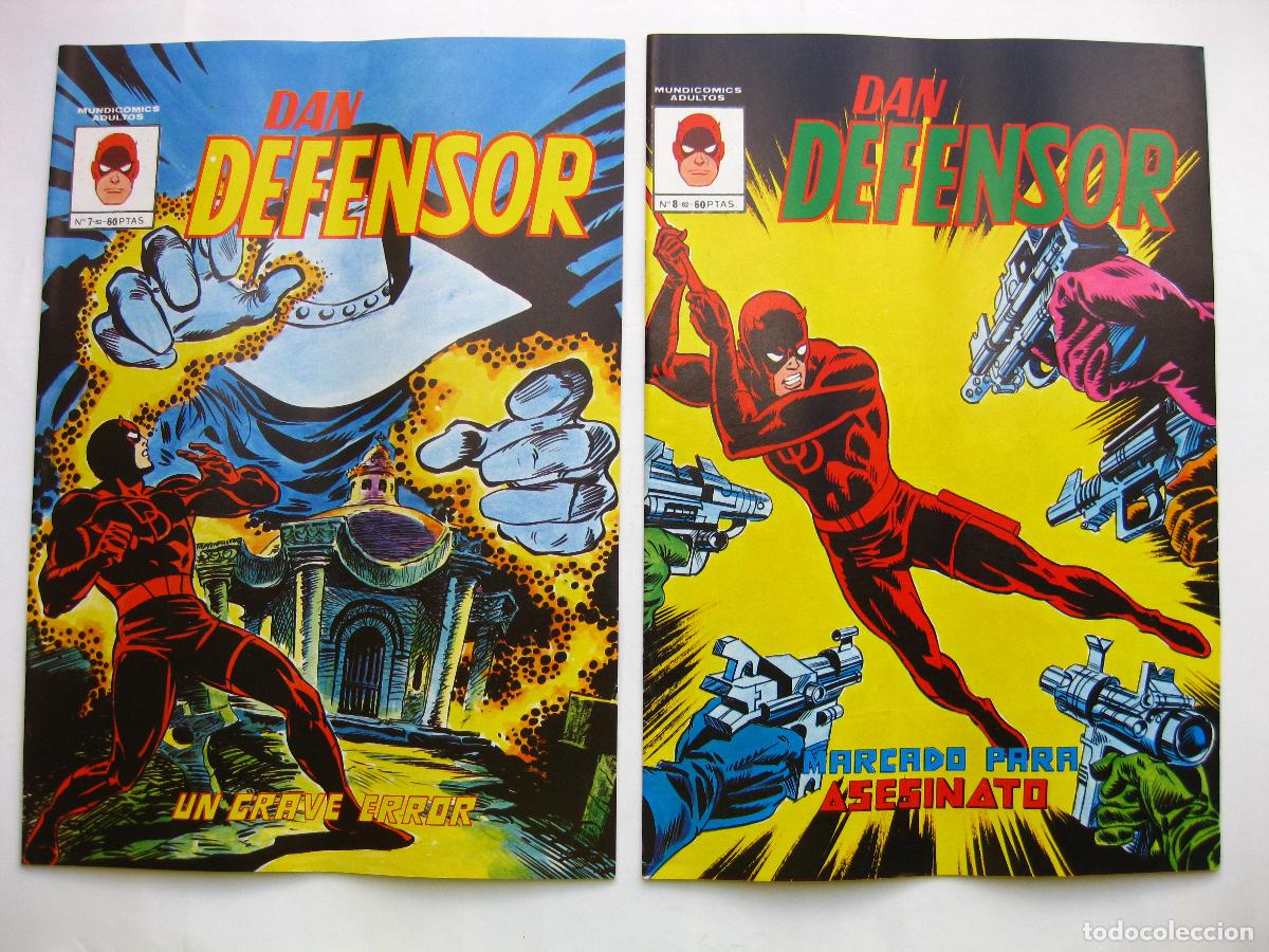 C&oacute;mics: COLECCI&Oacute;N COMPLETA DE COMICS DAN DEFENSOR. EDICIONES VERTICE. 1981. MUNDI COMICS. 1 2 3 4 5 6 7 8 9 - Foto 8