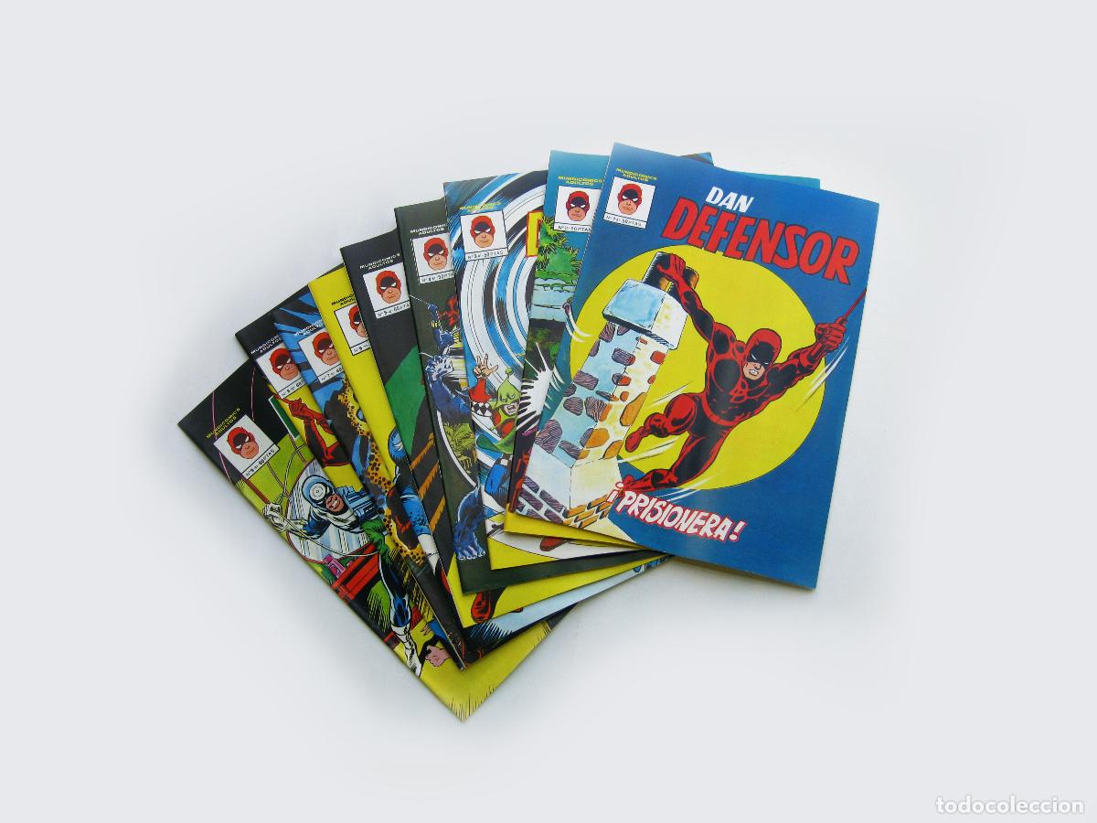 C&oacute;mics: COLECCI&Oacute;N COMPLETA DE COMICS DAN DEFENSOR. EDICIONES VERTICE. 1981. MUNDI COMICS. 1 2 3 4 5 6 7 8 9 - Foto 1