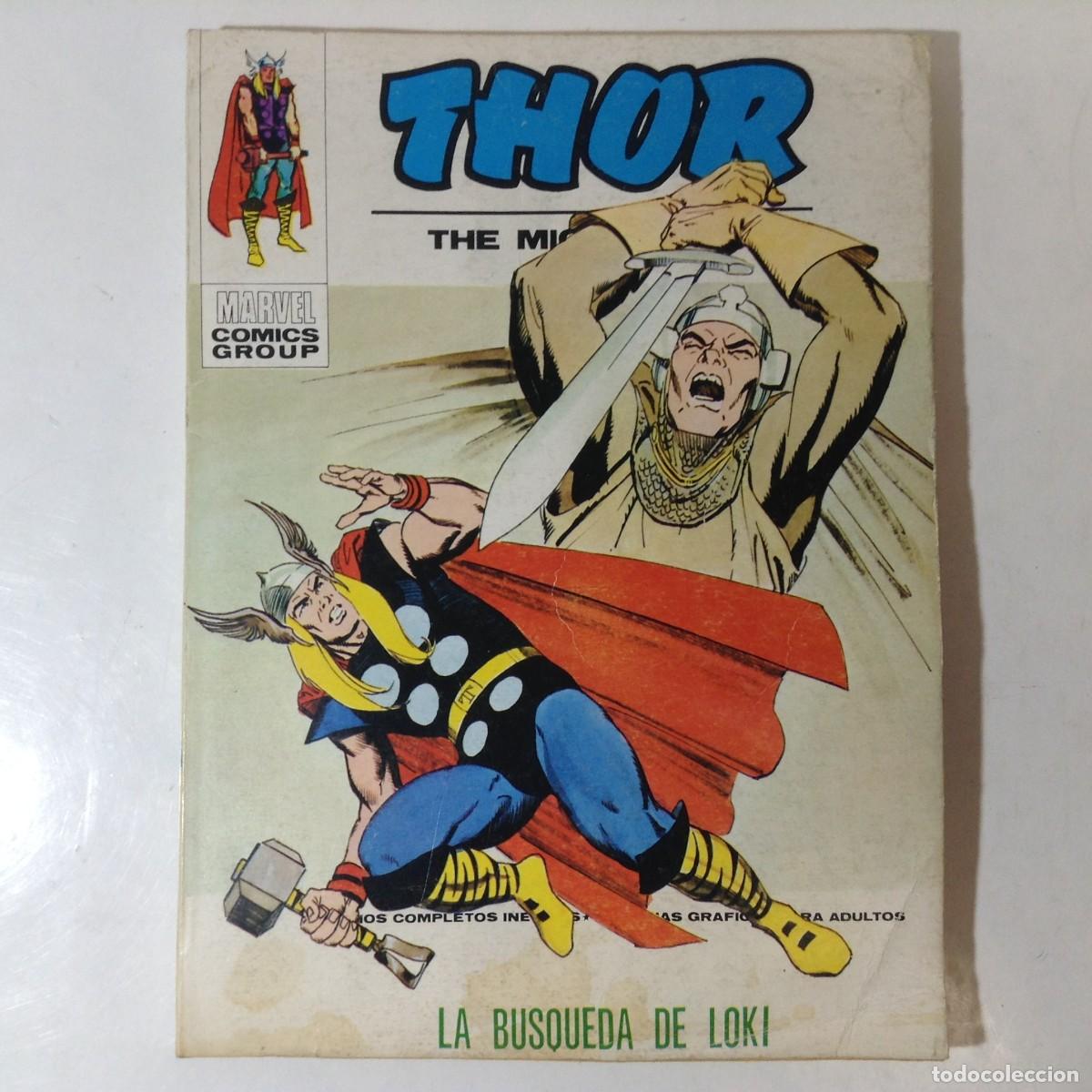 C&oacute;mics: THOR VERTICE VOL. 1 N&ordm; 35: LA BUSQUEDA DE LOKI **EDICIONES VERTICE V.1** - Foto 1