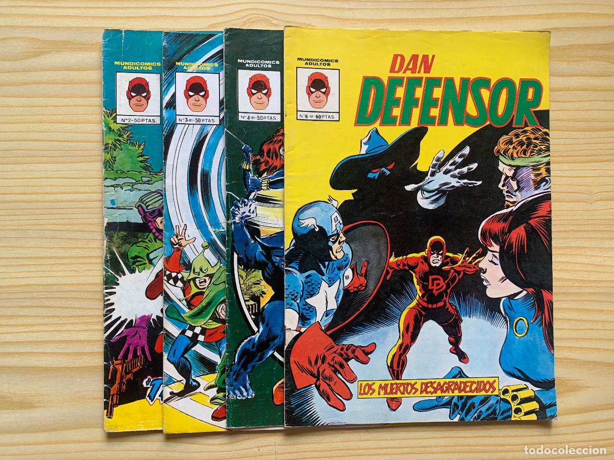C&oacute;mics: Dan Defensor n&ordm;s 2, 3, 4 y 6 - Foto 1