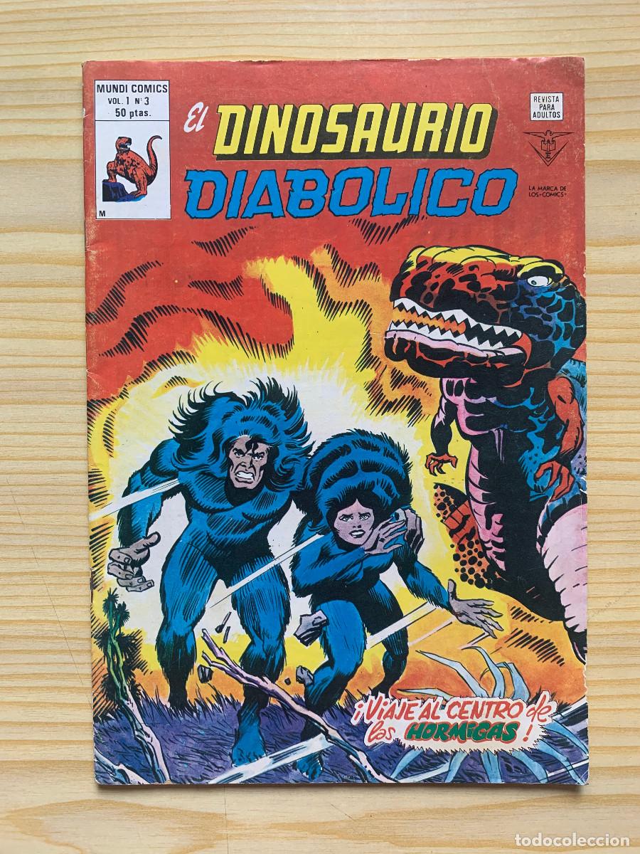 C&oacute;mics: Dinosaurio Diab&oacute;lico n&ordm; 3 - Ejemplar Sin Uso - Foto 1