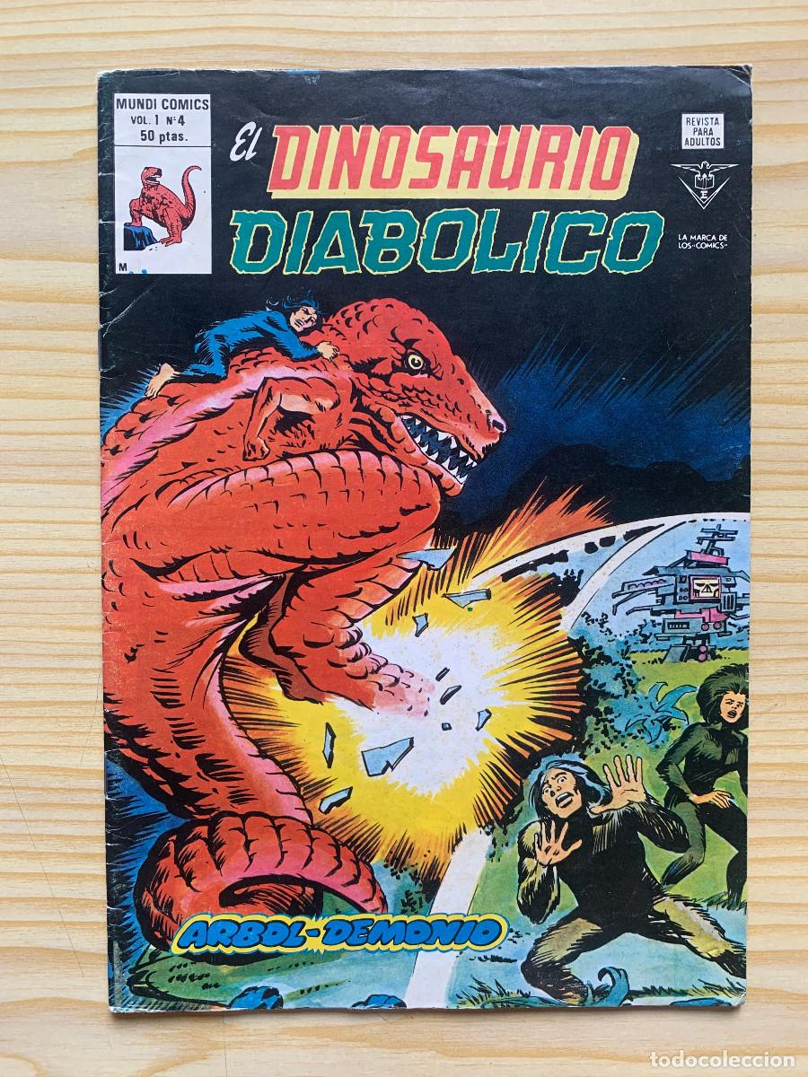 C&oacute;mics: Dinosaurio Diab&oacute;lico n&ordm; 4 - Buen Estado - D2 - Foto 1