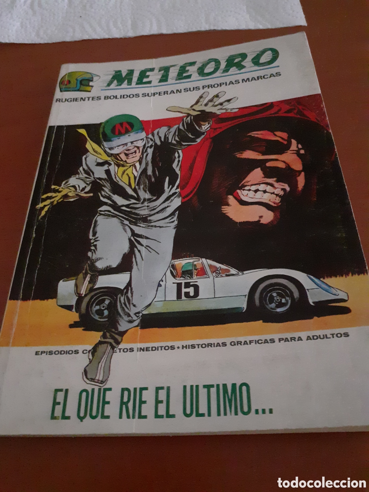 C&oacute;mics: EDICIONES VERTICE METEORO N 5 EL QUE RIE EL ULTIMO - Foto 1